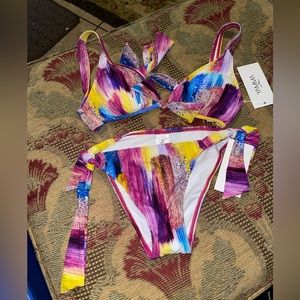 New ladies Yamma 2 piece bikini swimsuit size XS